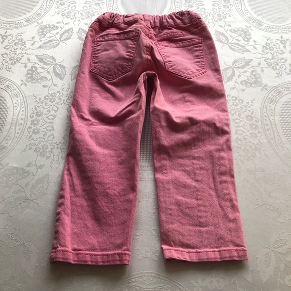 Truly Scrumptious Designed By Heidi Klum Pink Denim Jeans Pants Girls Size 5T - Picture 12 of 16